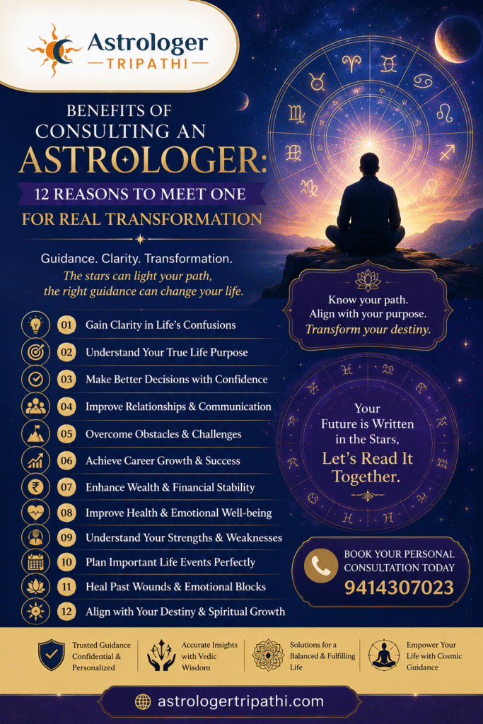 Meta Title Benefits of Consulting an Astrologer for Real Life Transformation